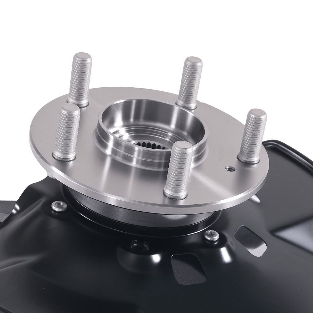 Front Passenger Steering KnuckleWheel Hub compatible for Honda Civic HF 2013-2015 Steel