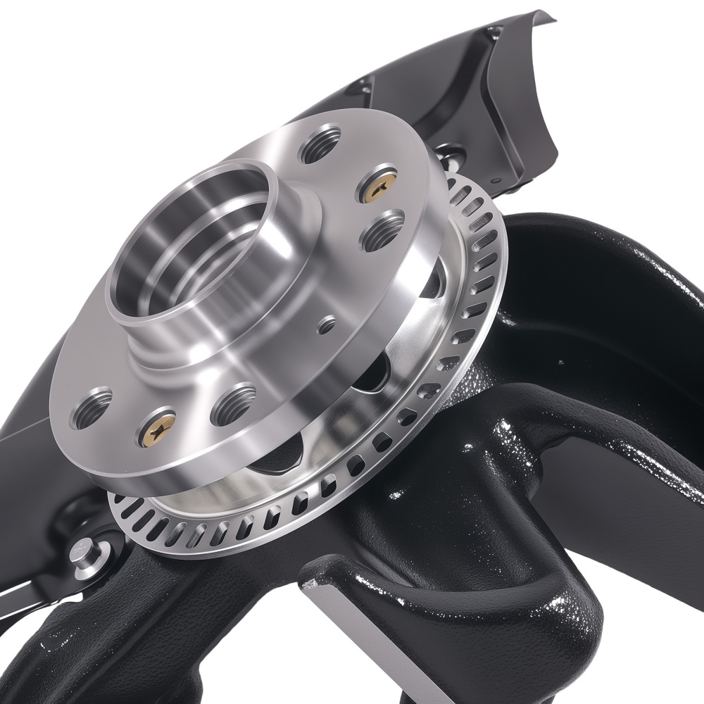 Fusée Direction Complète Avant Droit compatible pour VW Bora compatible pour Golf IV compatible pour Audi A3 1J0 498 465