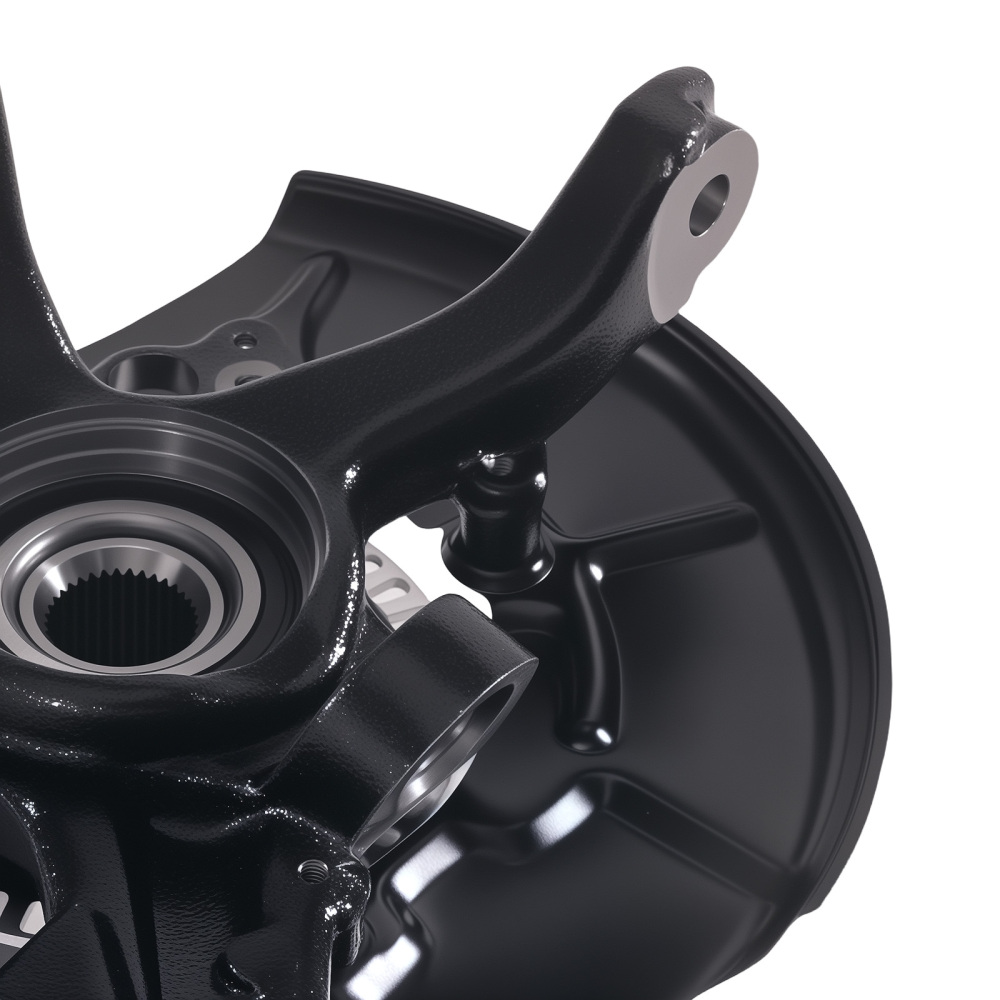 Fusée Direction Complète Avant Droit compatible pour VW Bora compatible pour Golf IV compatible pour Audi A3 1J0 498 465