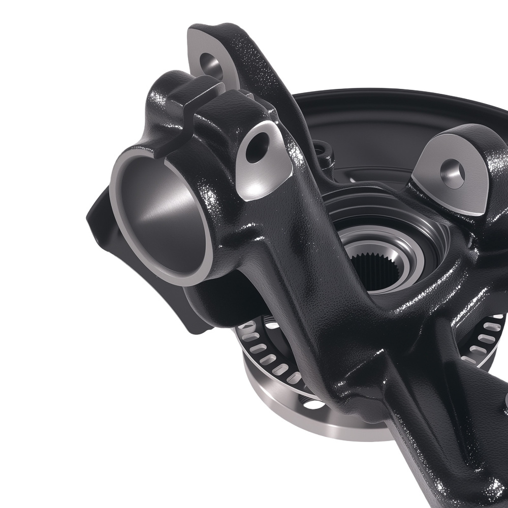 Fusée Direction Complète Avant Droit compatible pour VW Bora compatible pour Golf IV compatible pour Audi A3 1J0 498 465