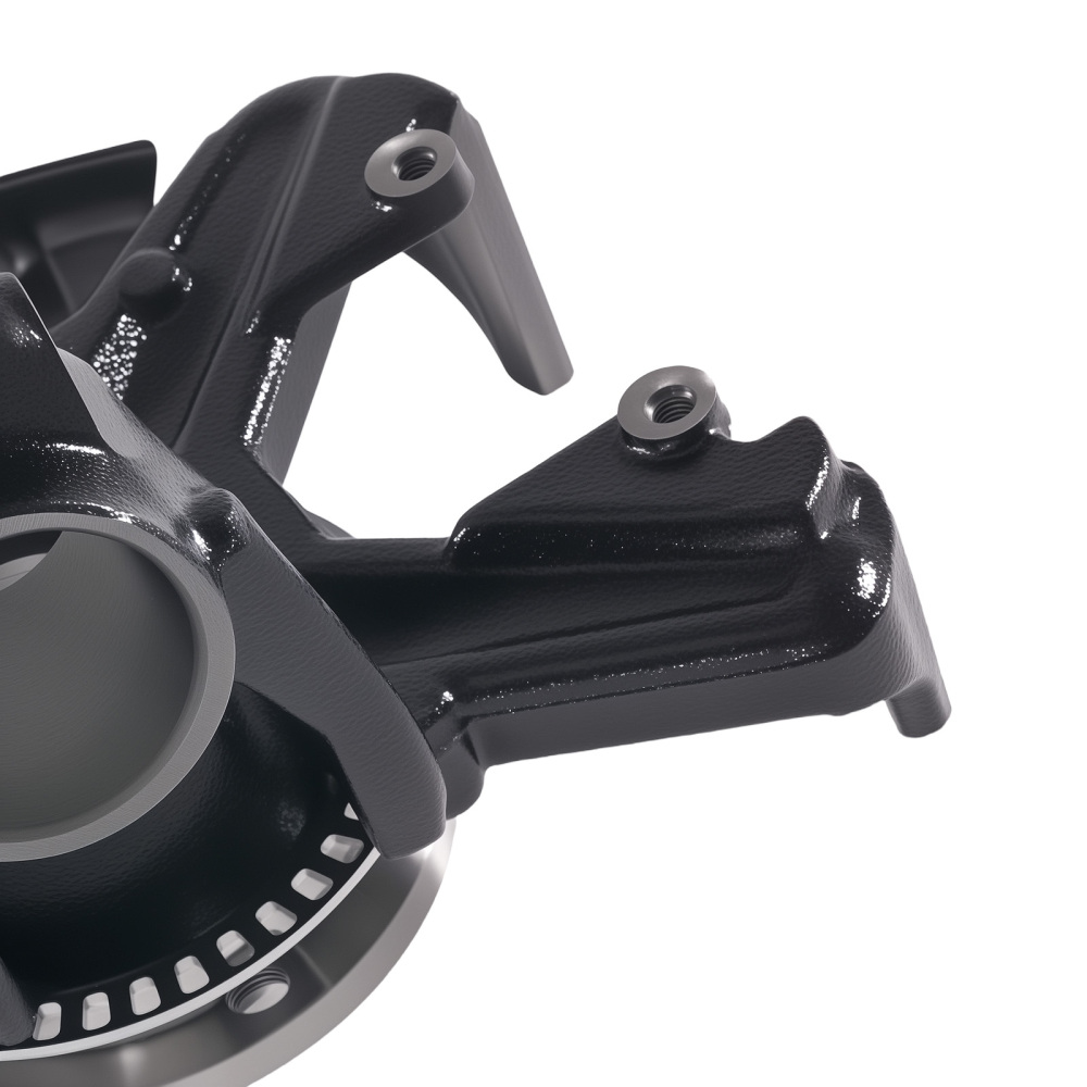 Fusée Direction Complète Avant Droit compatible pour VW Bora compatible pour Golf IV compatible pour Audi A3 1J0 498 465