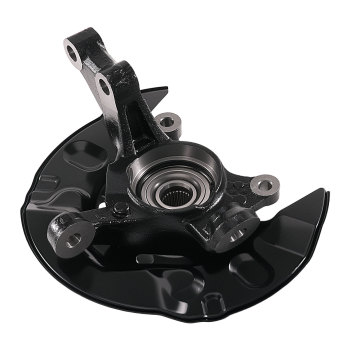 Pair Front Steering Knuckle & Wheel Hub Bearing compatible for Toyota Matrix 2003-2008 464R