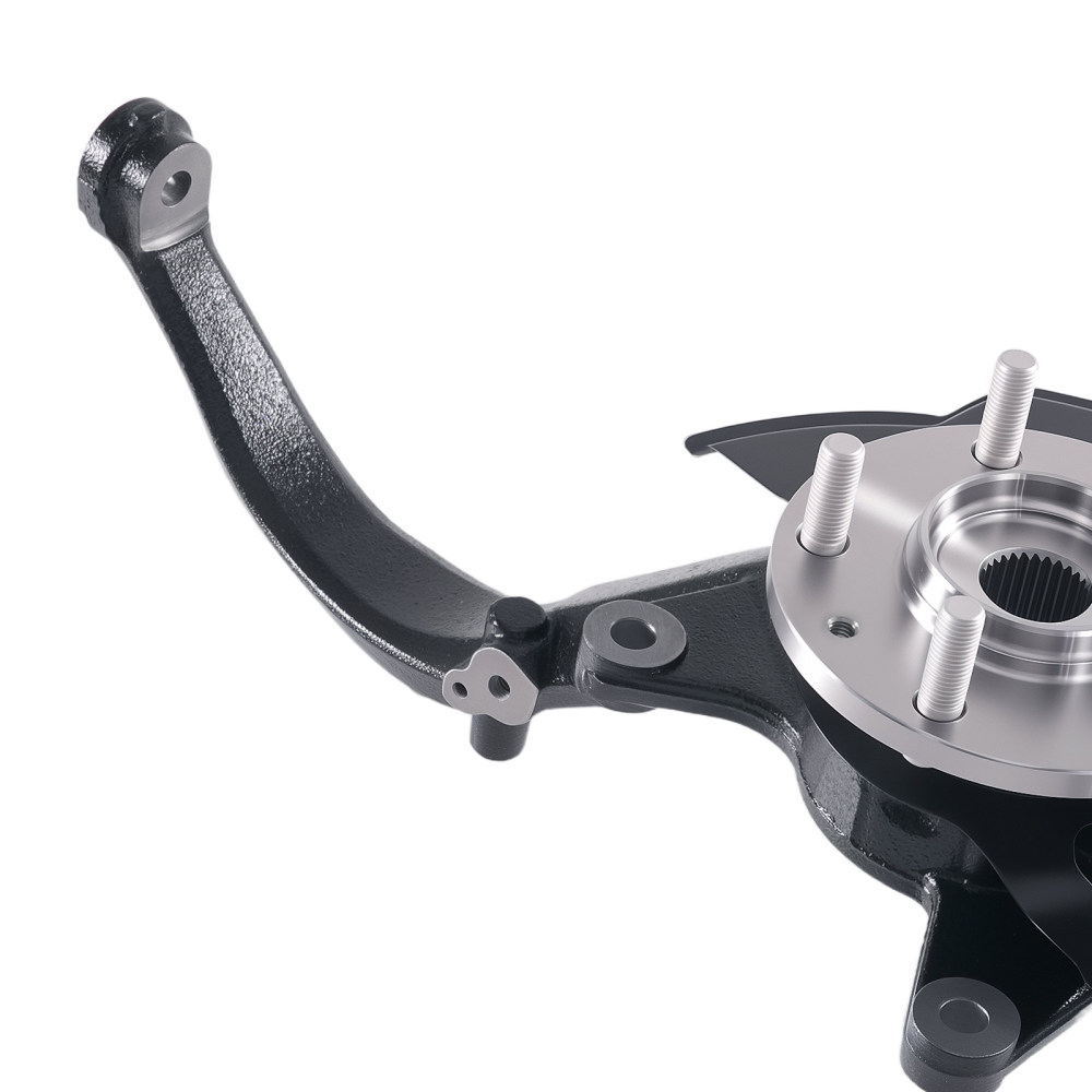 Front Left Loaded Knuckle Wheel Hub compatible for Lincoln MKZ 2.5L/3.5L 2007-2012 Steel