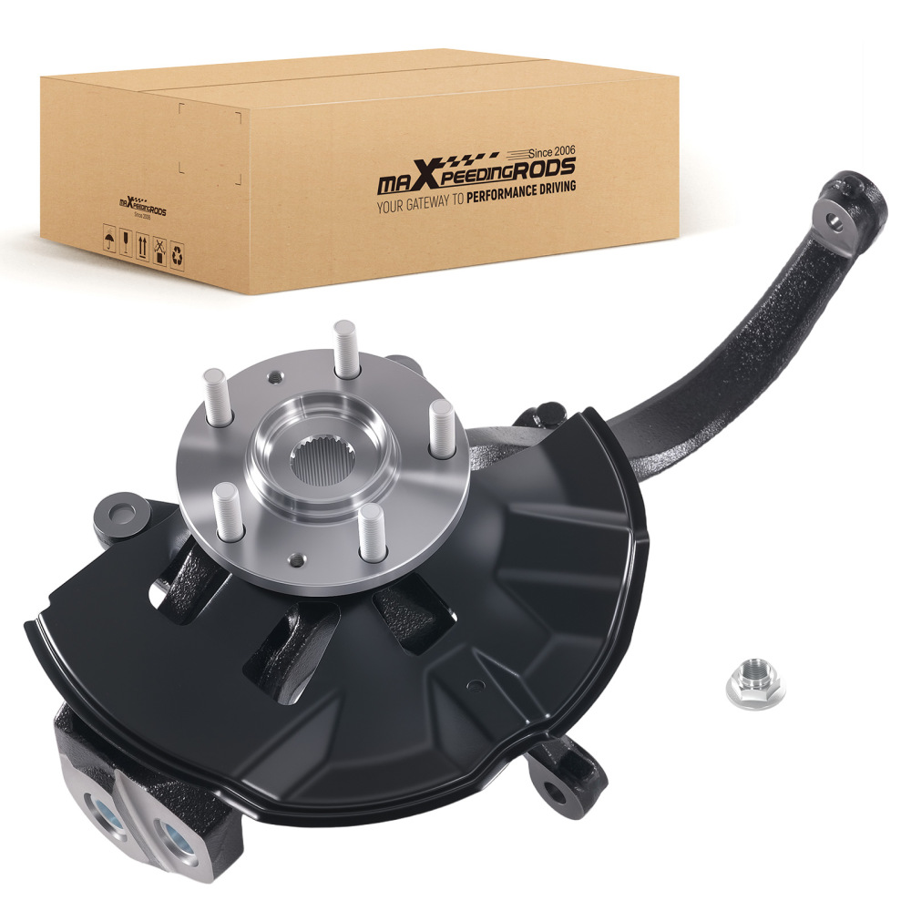 Front Left Loaded Knuckle Wheel Hub compatible for Lincoln MKZ 2.5L/3.5L 2007-2012 Steel