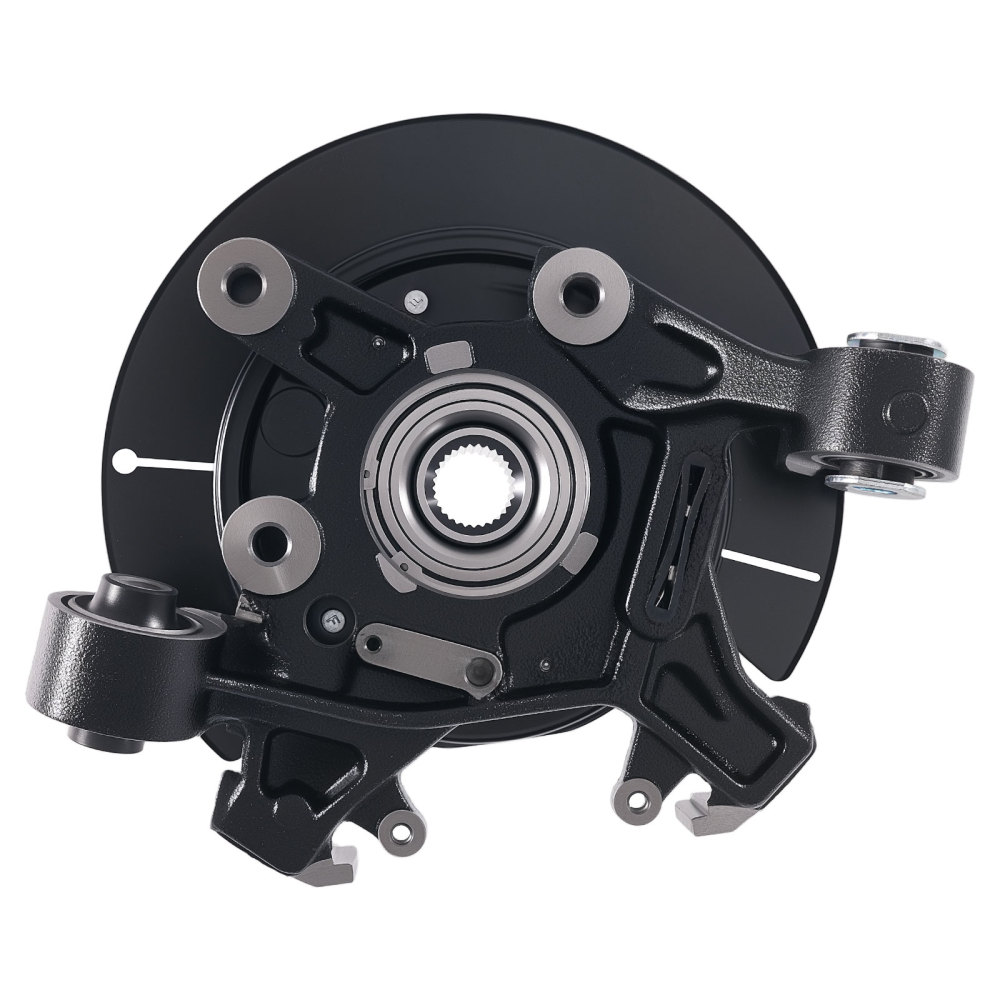 Rear Right Steering Knuckle with Hub compatible for Ford Explorer 2006-2010 Steel 29 Spline