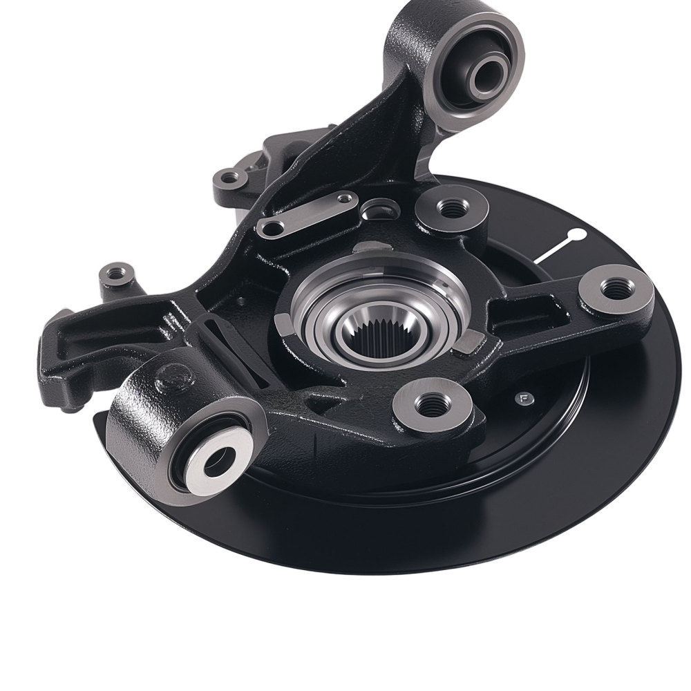 Rear Right Steering Knuckle with Hub compatible for Ford Explorer 2006-2010 Steel 29 Spline