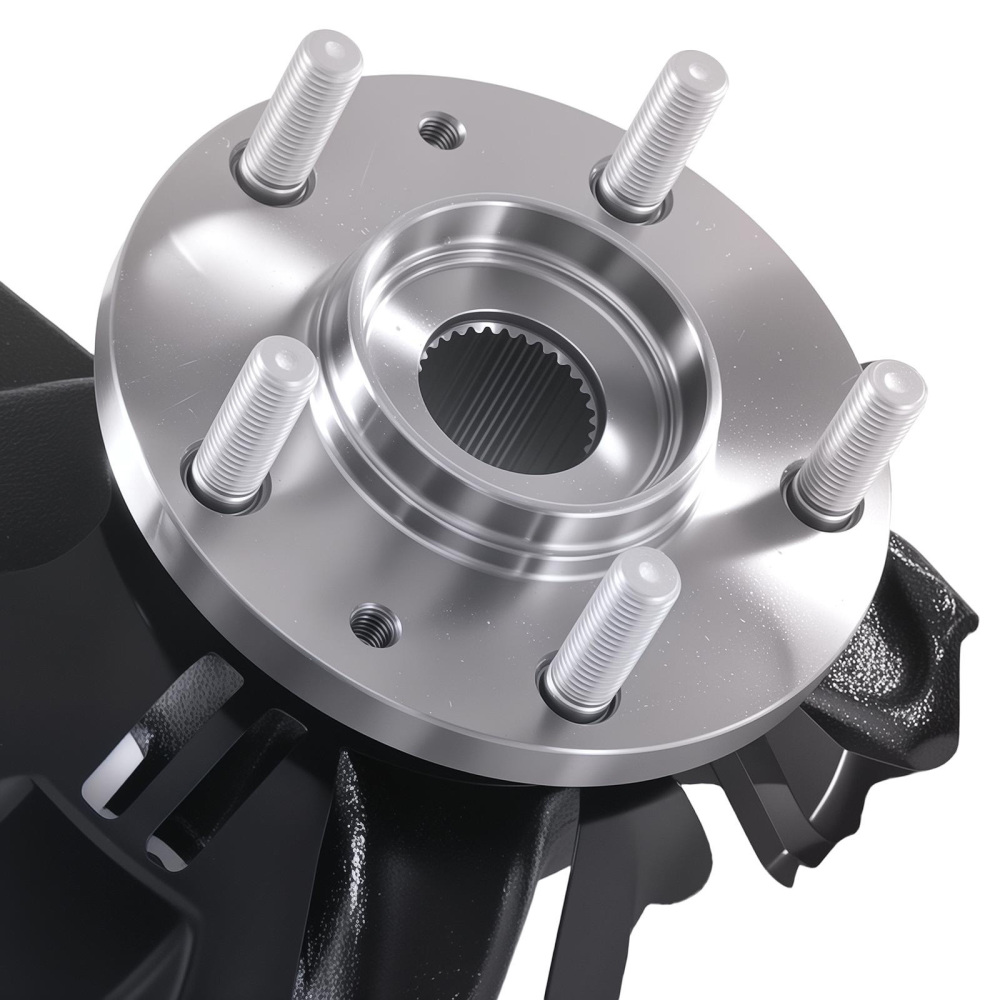 Front Knuckles Wheel Hub Bearing Assembly compatible for Mazda CX-9 CX-7 2007 2008 - 2015