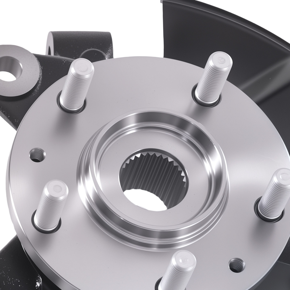 Front Knuckles Wheel Hub Bearing Assembly compatible for Mazda CX-9 CX-7 2007 2008 - 2015