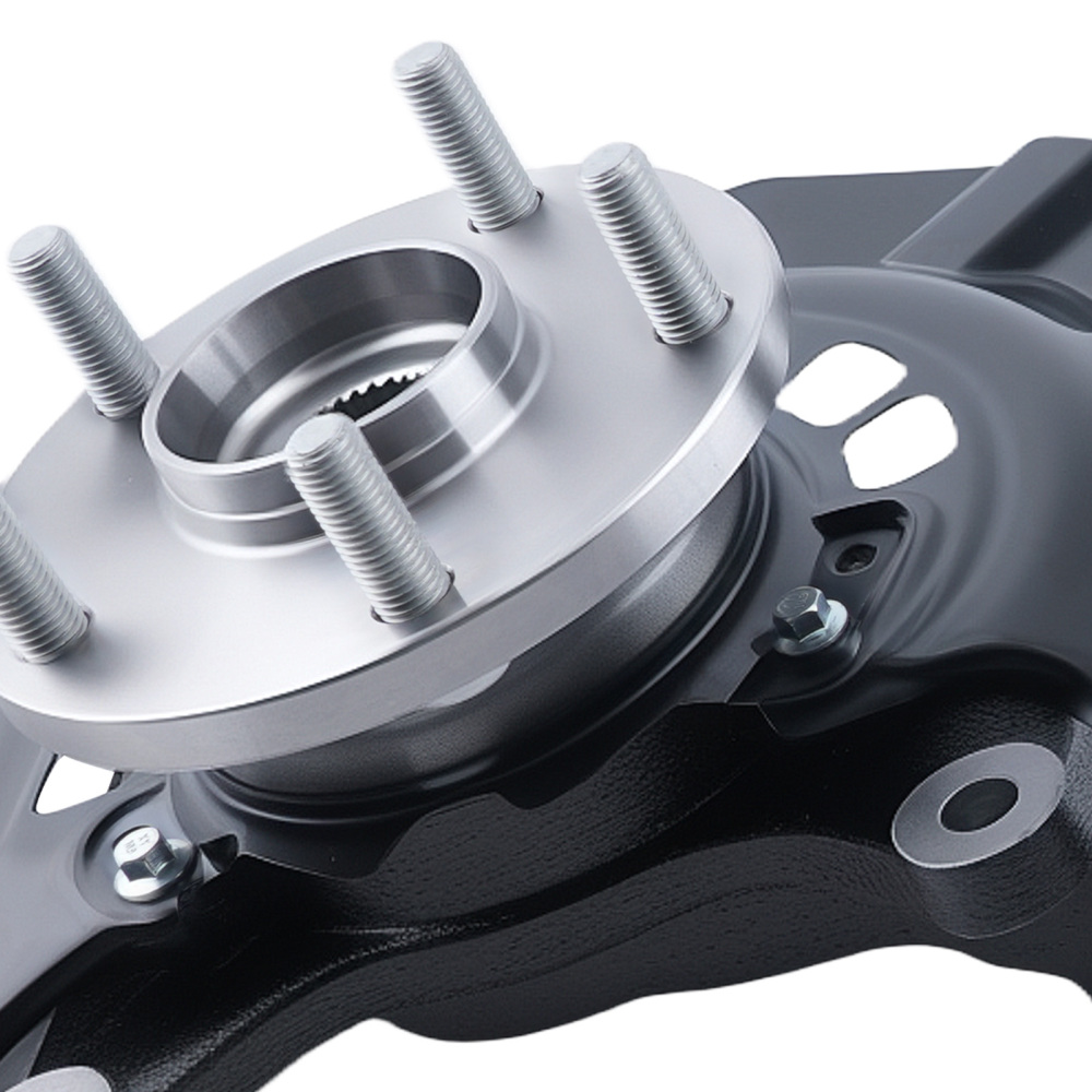 2x Front Wheel Hub Bearing Steering Knuckle Assembly compatible for Toyota Sienna 2004-2010