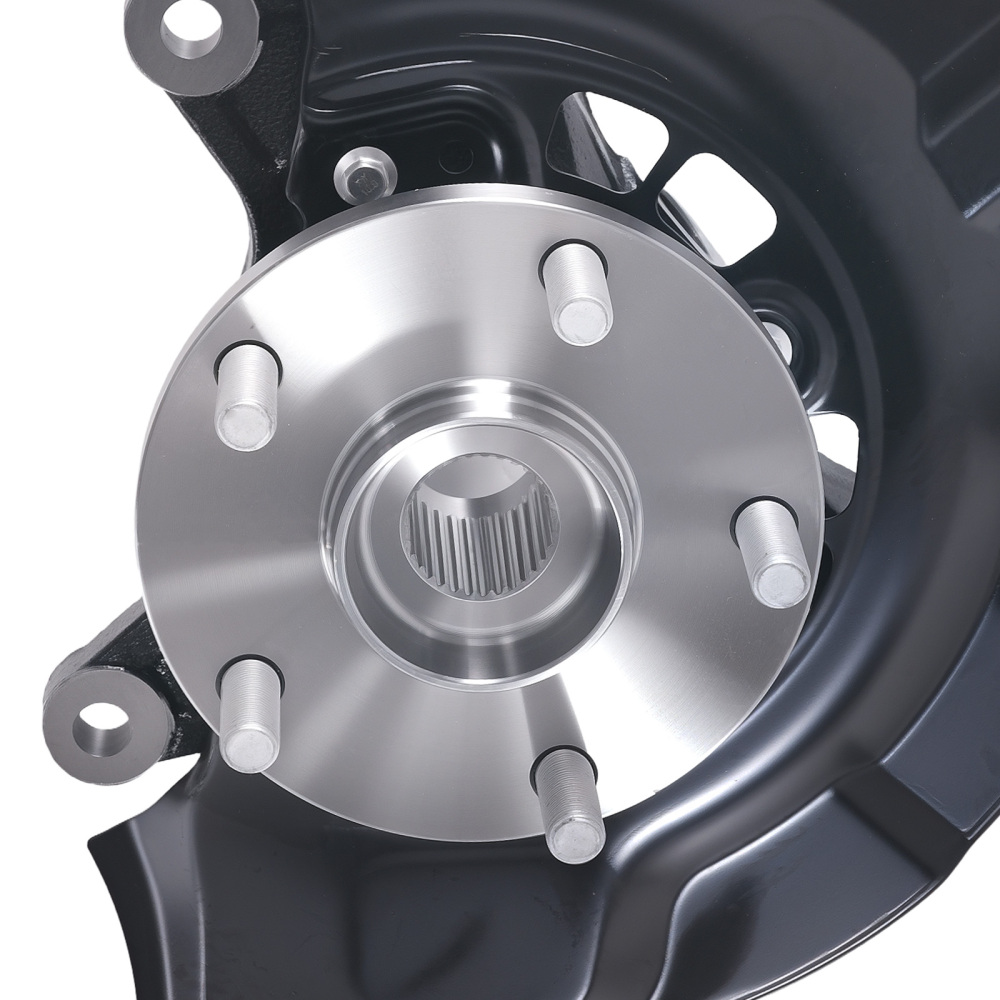Front Left Steering Knuckle compatible for Toyota Sienna V6 compatible for FWD 2004-2010 with Hub Bearing