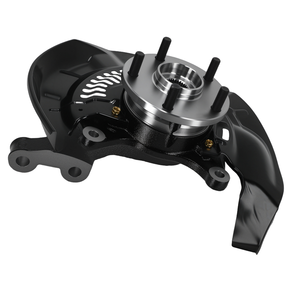 1 Front Steering Knuckle & Wheel Hub Bearing Assembly compatible for Lexus RX450H 2010-2015