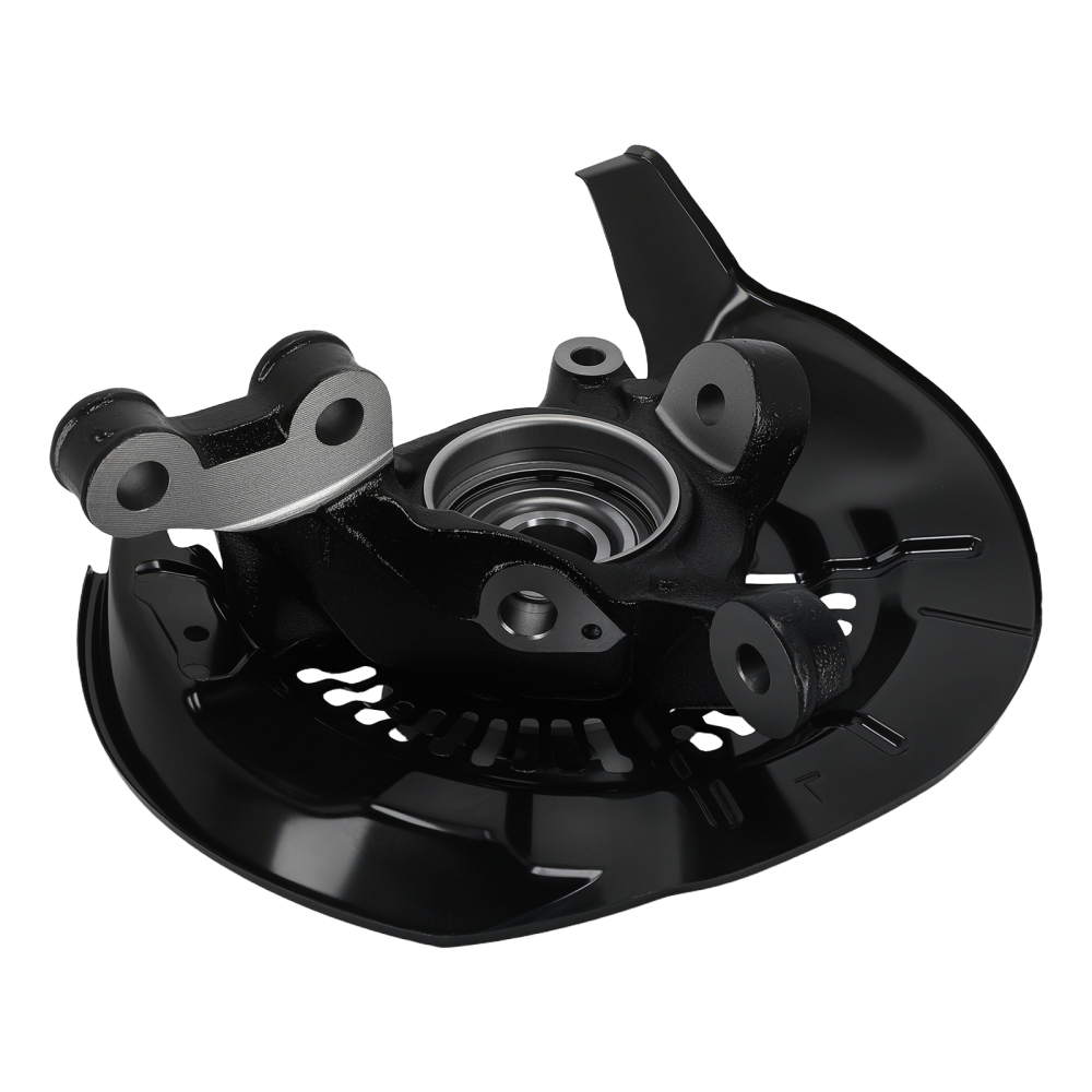 1 Front Steering Knuckle & Wheel Hub Bearing Assembly compatible for Lexus RX450H 2010-2015
