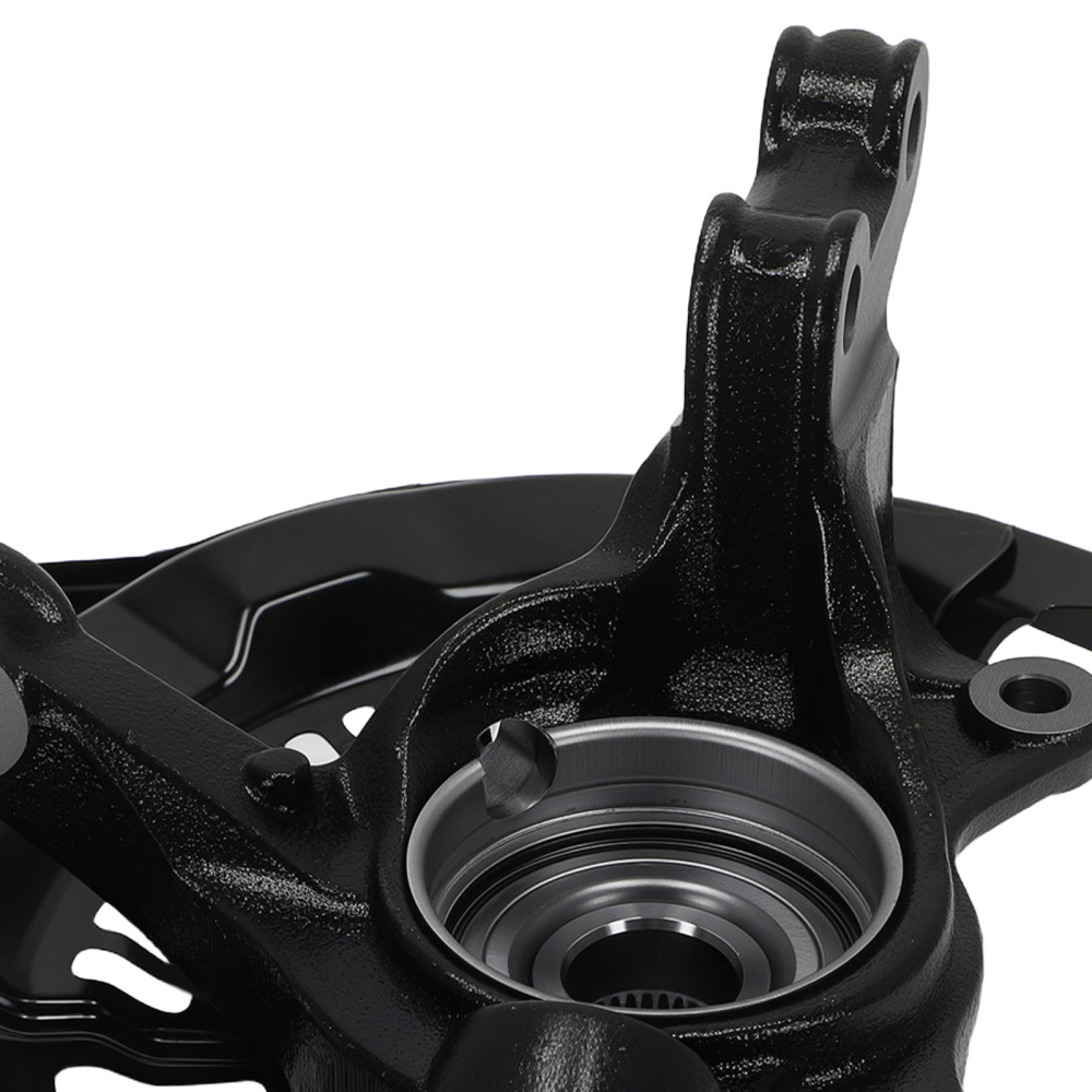 1 Front Steering Knuckle & Wheel Hub Bearing Assembly compatible for Lexus RX450H 2010-2015
