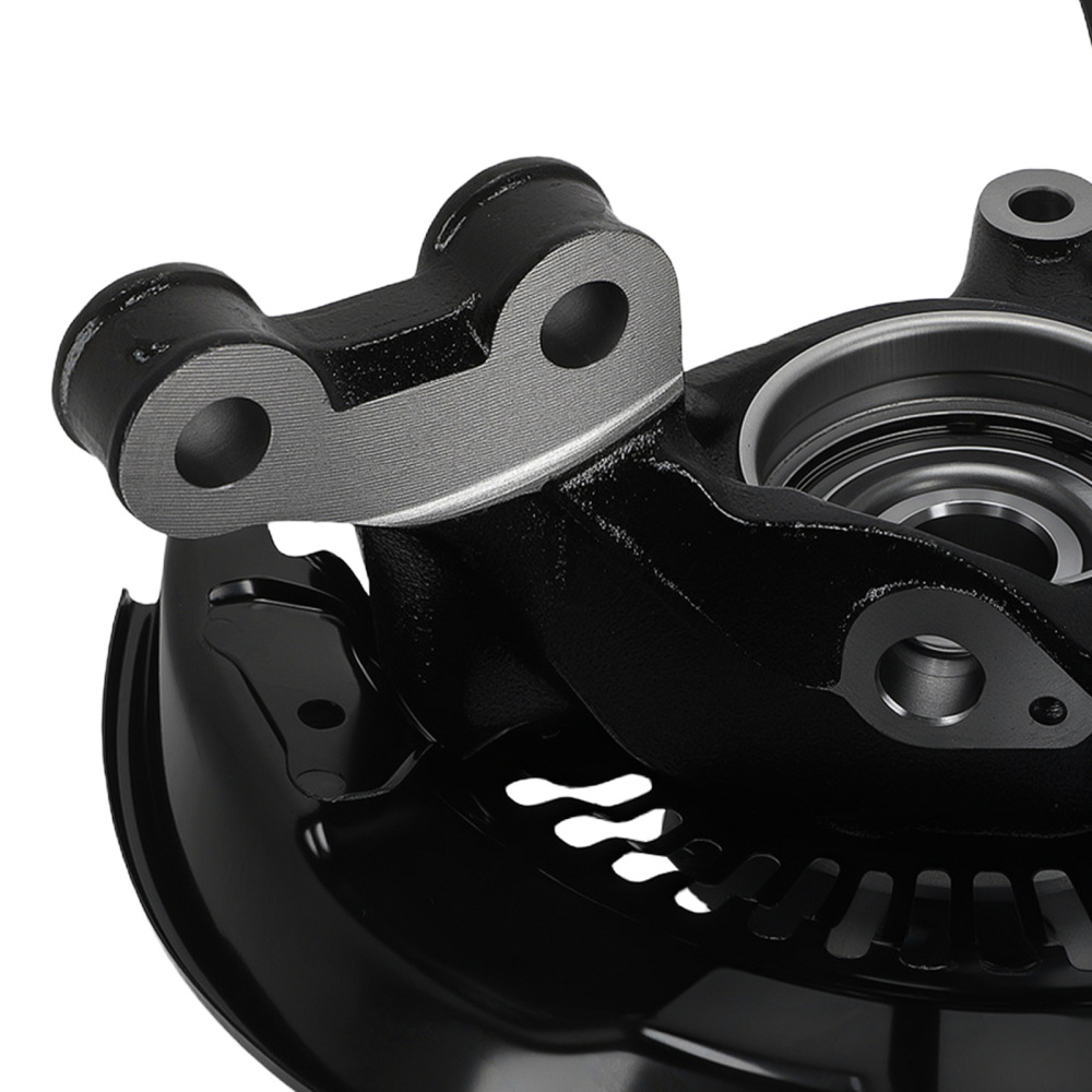 1 Front Steering Knuckle & Wheel Hub Bearing Assembly compatible for Lexus RX450H 2010-2015