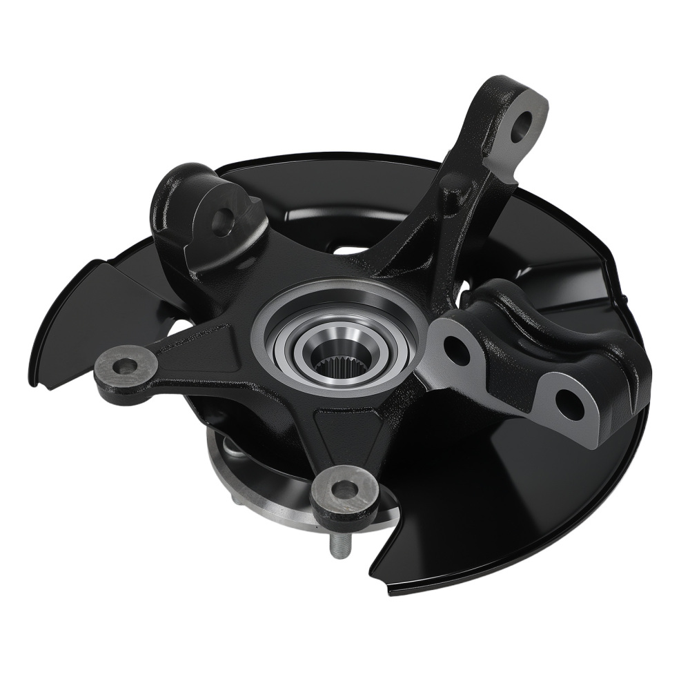 Front Driver Steering Knuckle Wheel Hub compatible for Honda Pilot V6 3.5L 2005-2008 698493
