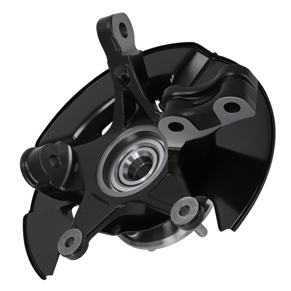 Front Driver Steering Knuckle Wheel Hub compatible for Honda Pilot V6 3.5L 2005-2008 698493