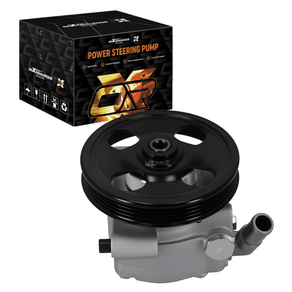 STP320 Power Steering Pump with Pulley compatible for Ford Transit 150 3.5L/3.7L 2015-2024