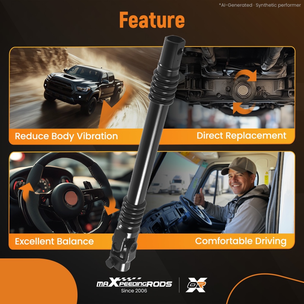 Lower Steering Shaft 44cm compatible for Silverado 2500 HD 2015 2016-2019 23381953