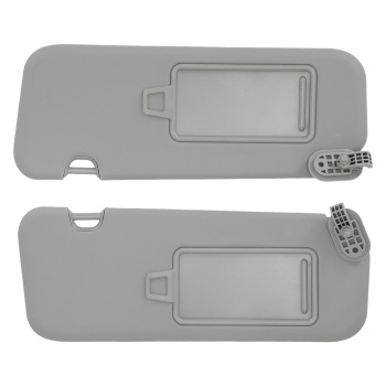 Front Left+Right Sun Visor compatible for Hyundai Elantra 2.0L 2016-2019 Gray