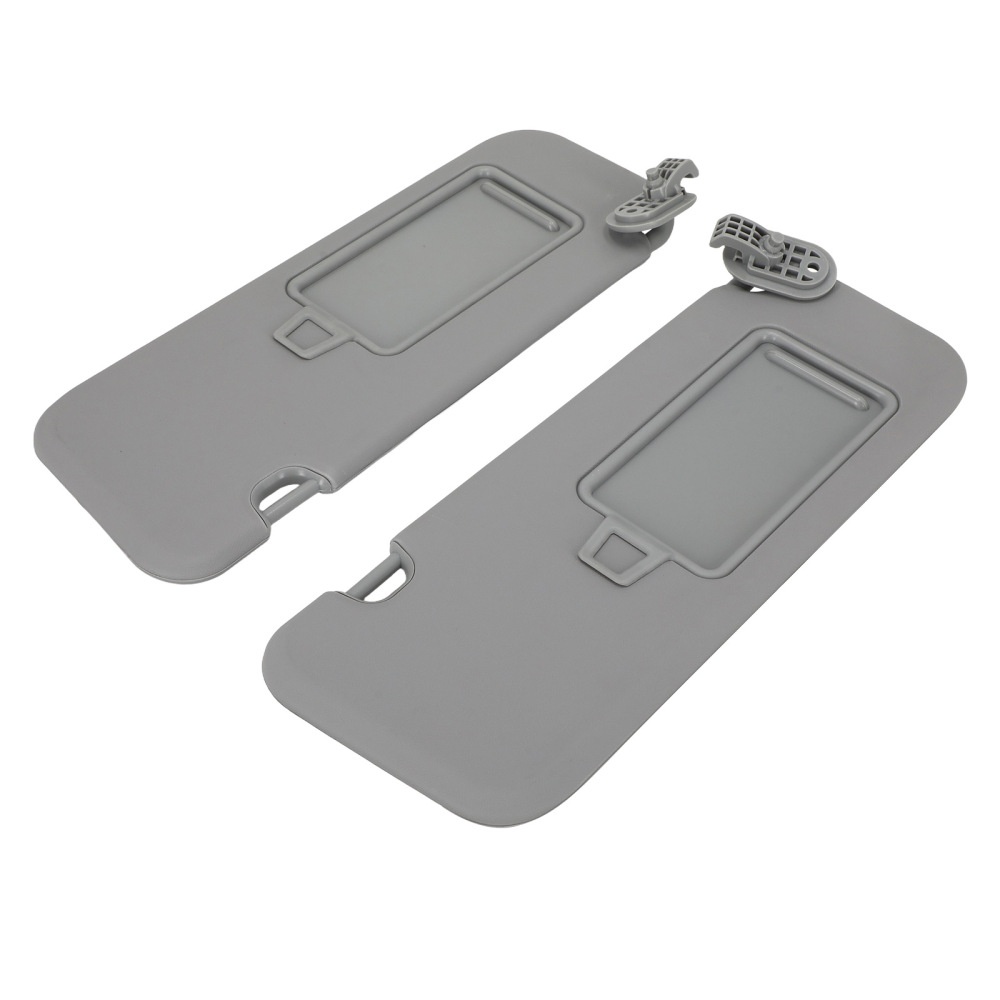 Front Left+Right Sun Visor compatible for Hyundai Elantra 2.0L 2016-2019 Gray
