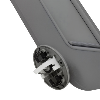Driver Side Sun Visor compatible for Toyota RAV4 2006-2012 74320-42501-B2 Front Left Gray