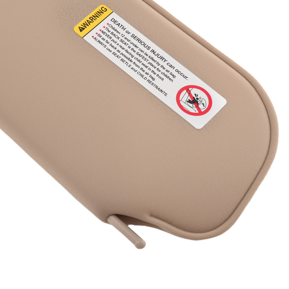 Driver Sun Visor compatible for Chevrolet Express compatible for GMC Savana 1500-3500 84054688 Beige
