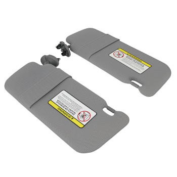 Side Sun Visor Pair compatible for Toyota Corolla 2009-2013 74320-02711-e0 Driver Passenger