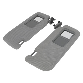 Side Sun Visor Pair compatible for Toyota Corolla 2009-2013 74320-02711-e0 Driver Passenger