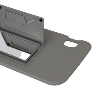 Gray Left Side Visor compatible for Chevrolet Spark Sonic 11-22 1902131 UV Protection
