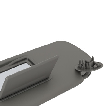 Gray Left Side Visor compatible for Chevrolet Spark Sonic 11-22 1902131 UV Protection