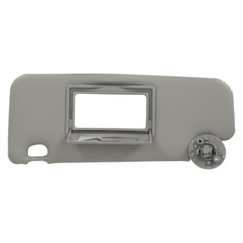 Left Right Sun Visor compatible for Chevrolet Spark Sonic 2011-2022 42478247 42478249 Gray