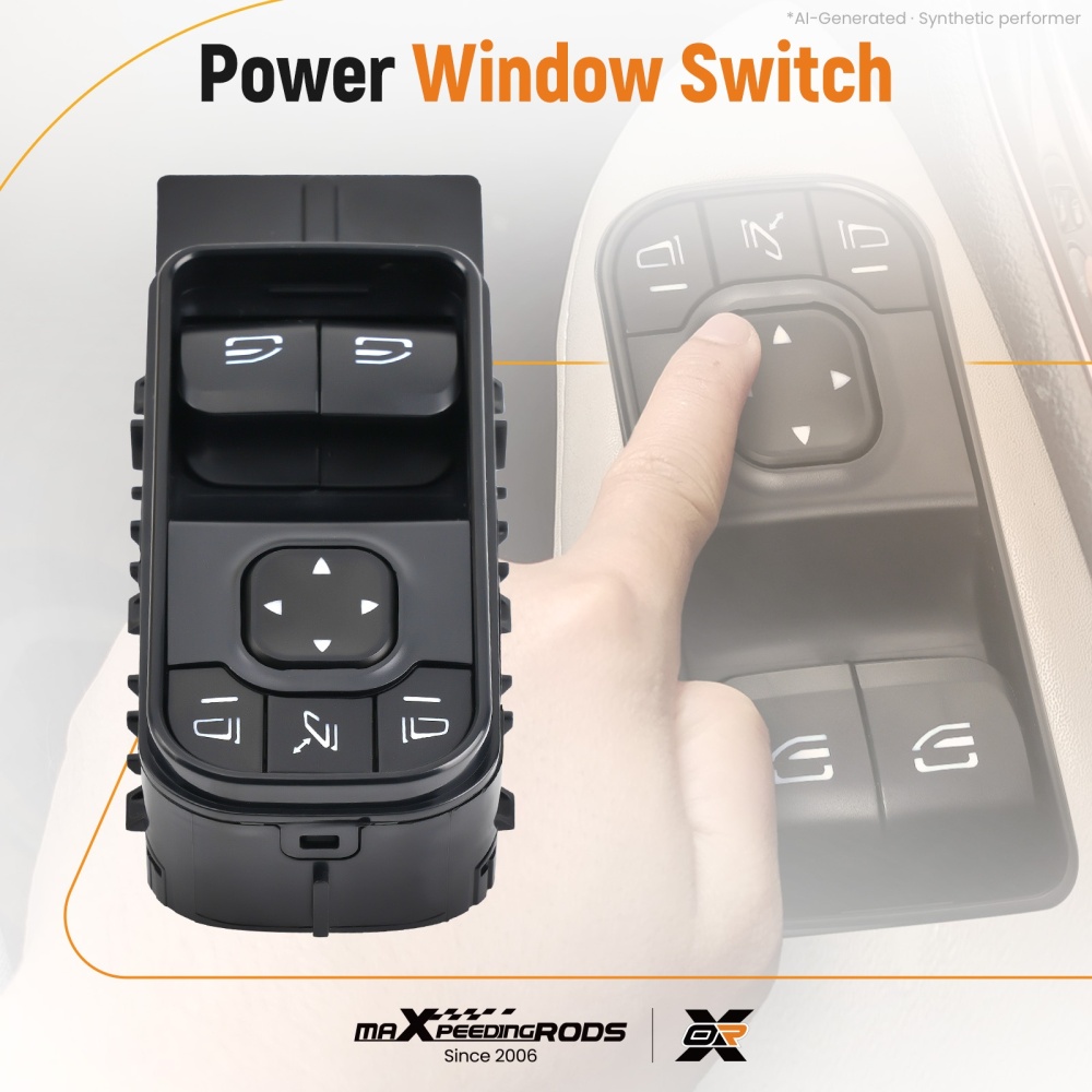 Window Mirror Master Switch compatible for Mercedes Sprinter 3500 XD 2018 2019 2020 2021