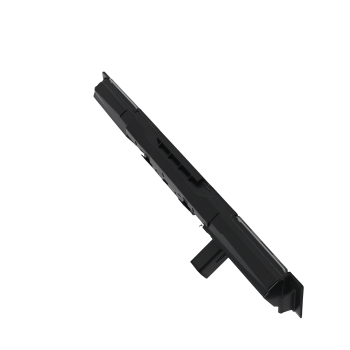 Black Tailgate Handle compatible for BMW X3 E83 2004-2010 51133403611 Rear ABS