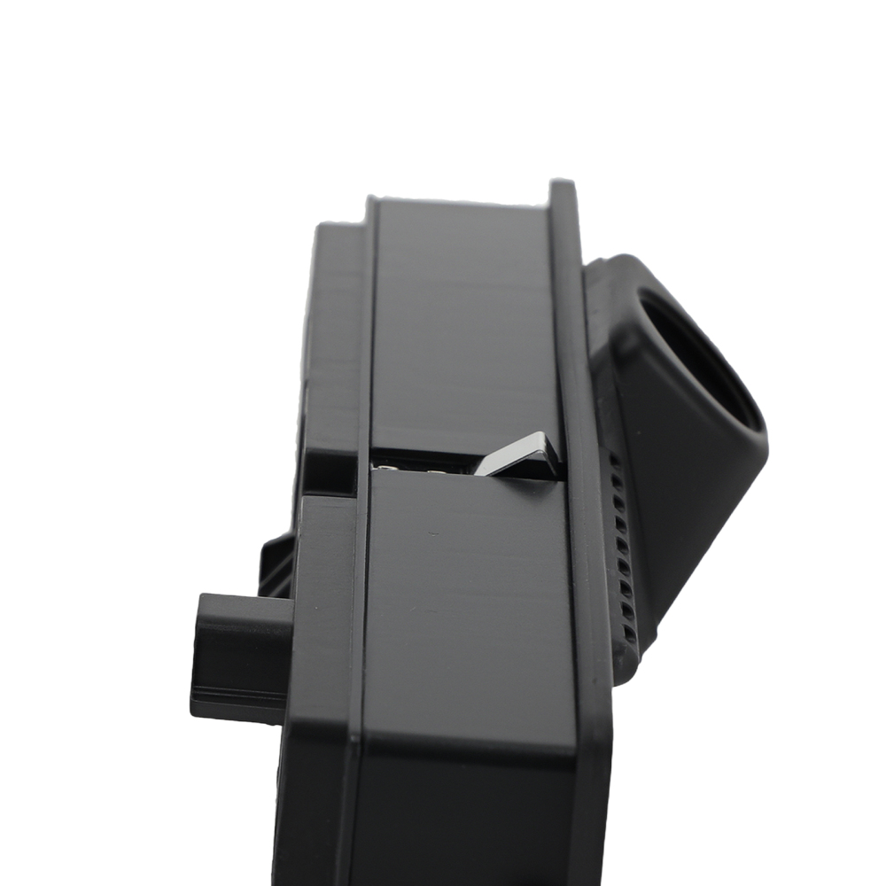 Boot Handle Switch w/Camera Hole compatible for Ford Focus 2012-18 F1EB-19B514-BE Black ABS