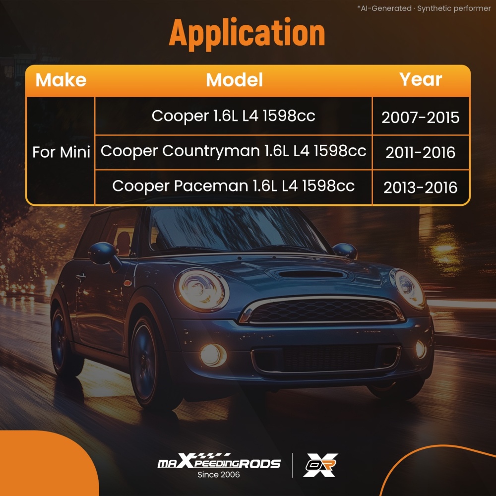 Engine Timing Chain KitVVT Gears compatible for Mini Cooper Paceman 1.6L 1217588996