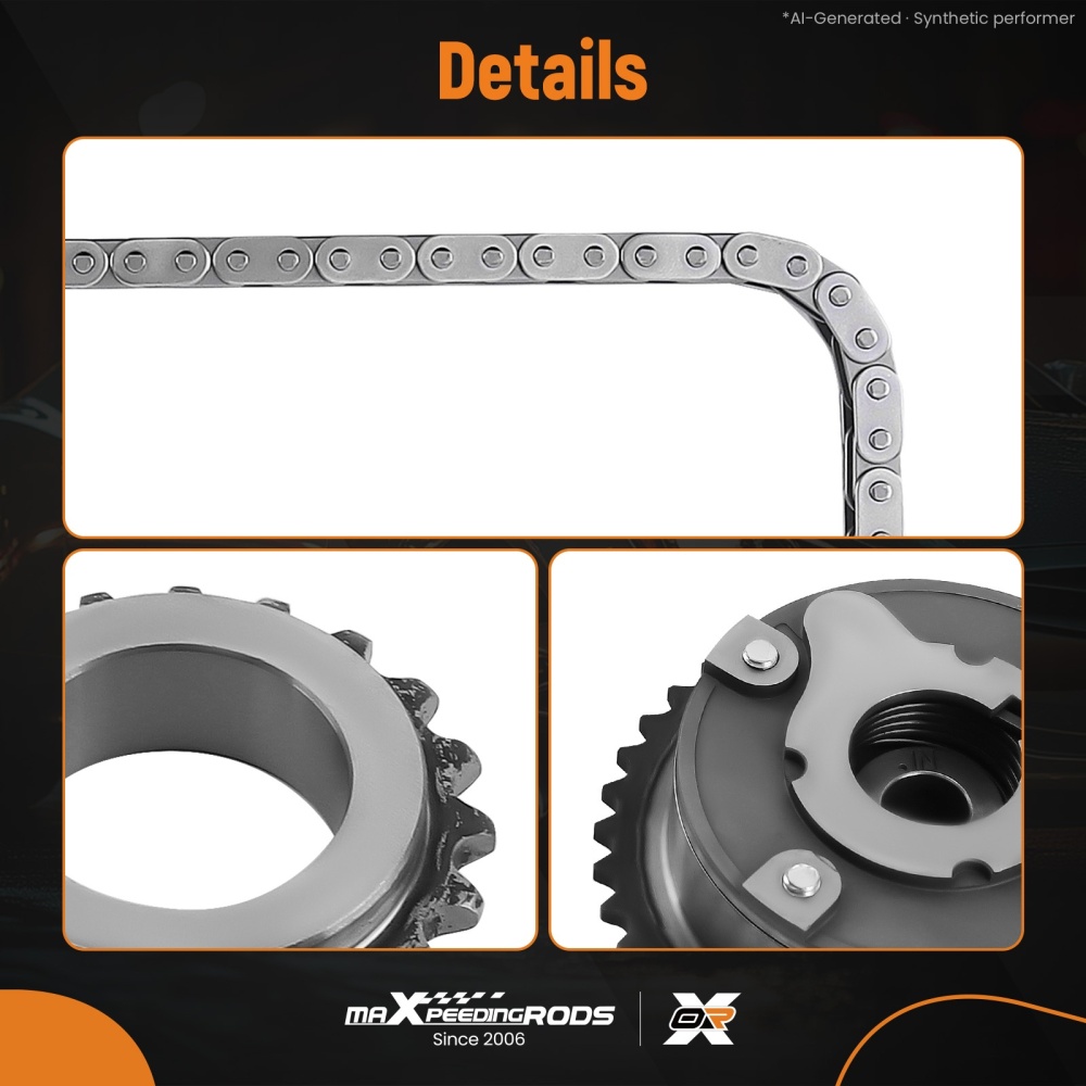 Engine Timing Chain KitVVT Gears compatible for Mini Cooper Paceman 1.6L 1217588996