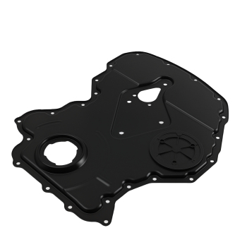 Steel Front Timing Chain Cover compatible for Ford Transit 2.4 Diesel MK6 MK7 2000-2011