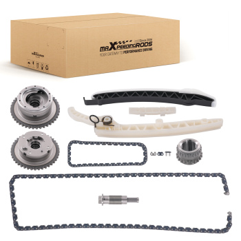 Complete Timing Chain Kit w/ VVT Crank Gears compatible for Mercedes-Benz M270 M274 2.0L
