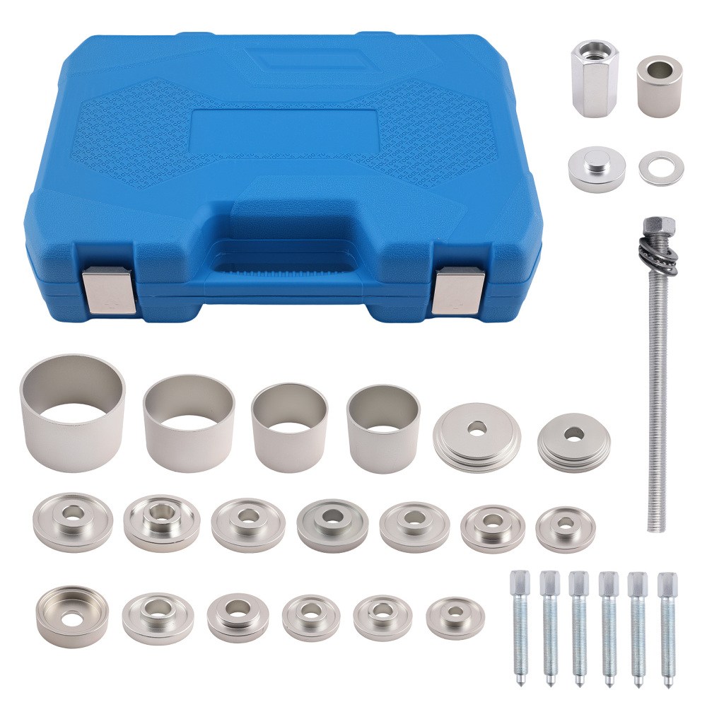 31pcs Front Wheel Hub Drive Bearing Puller Press Tool Wheel Hub Removal Set New