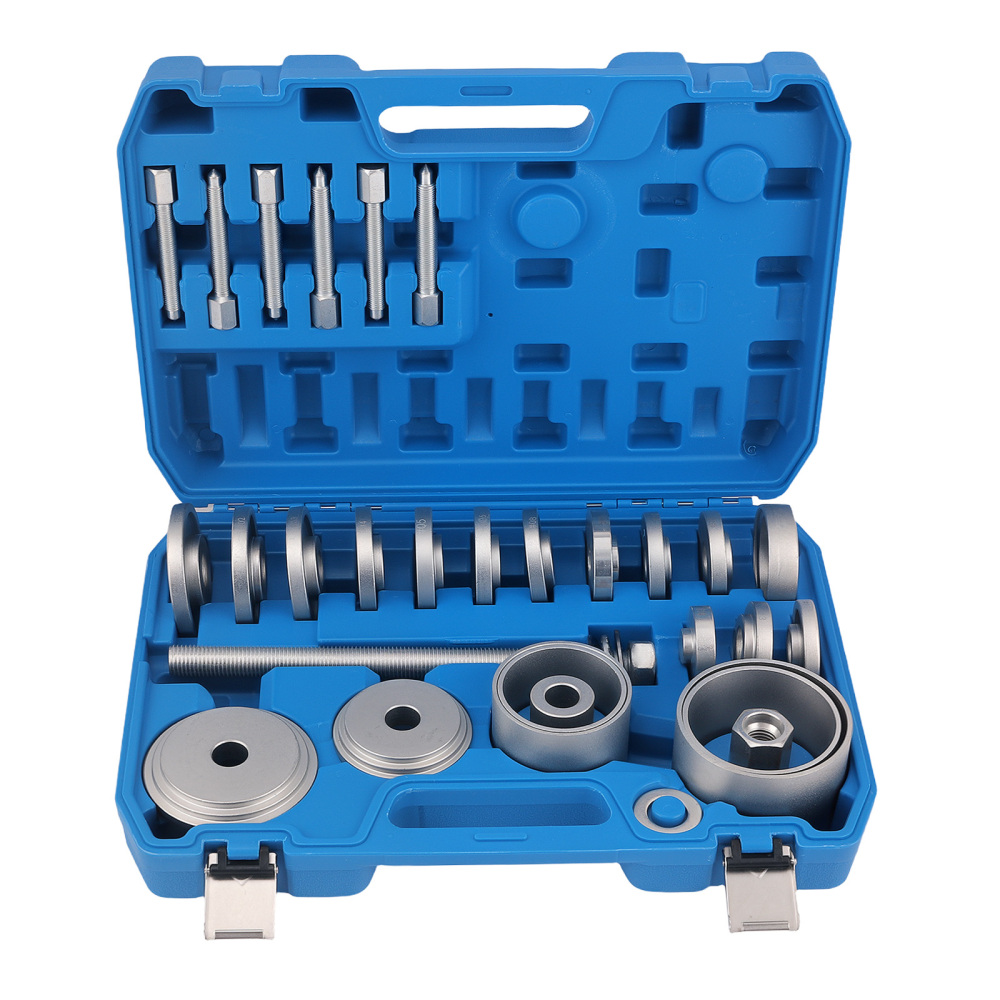 31pcs Front Wheel Hub Drive Bearing Puller Press Tool Wheel Hub Removal Set New