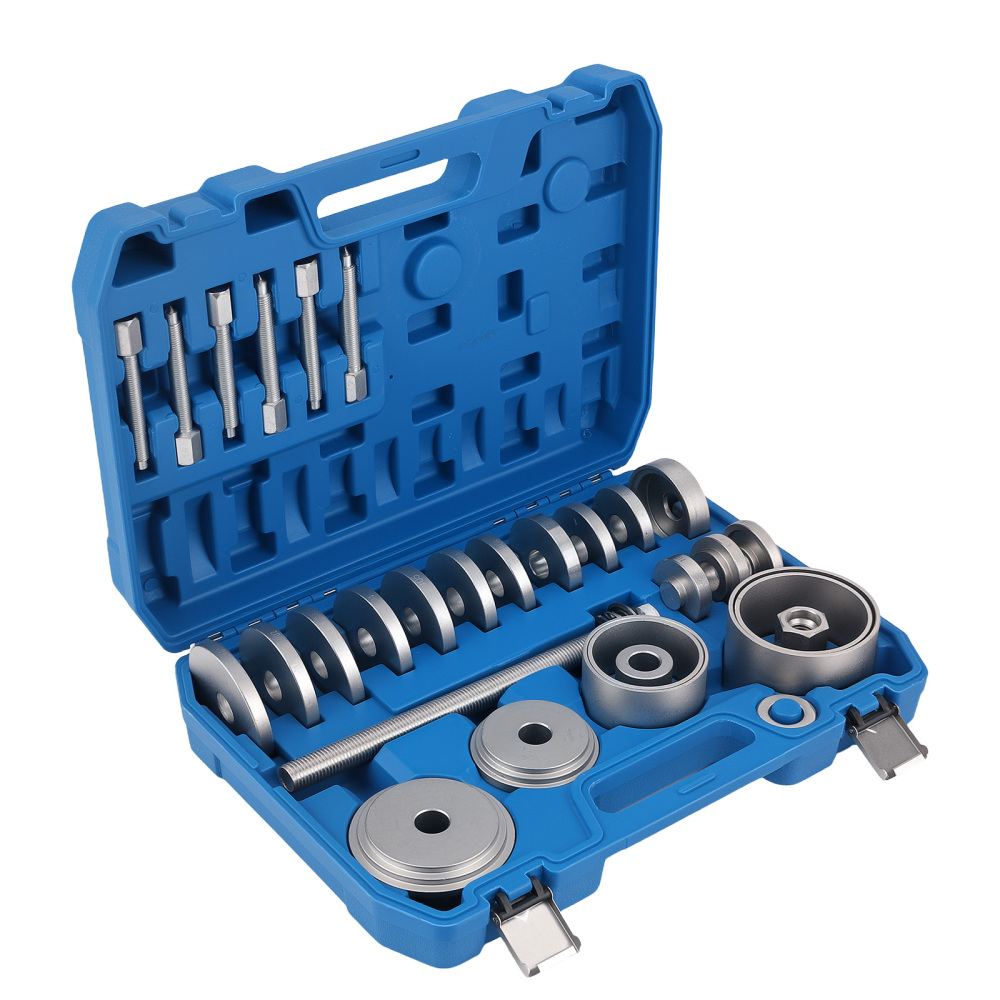 31pcs Front Wheel Hub Drive Bearing Puller Press Tool Wheel Hub Removal Set New