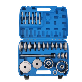 31pcs Front Wheel Hub Drive Bearing Puller Press Tool Wheel Hub Removal Set New