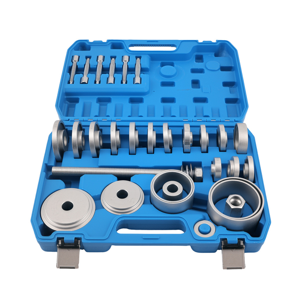 31pcs Front Wheel Hub Drive Bearing Puller Press Tool Wheel Hub Removal Set New