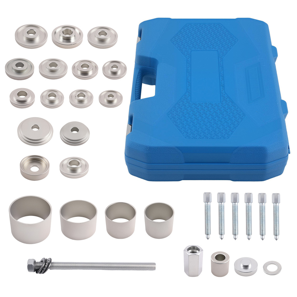 31pcs Front Wheel Hub Drive Bearing Puller Press Tool Wheel Hub Removal Set New