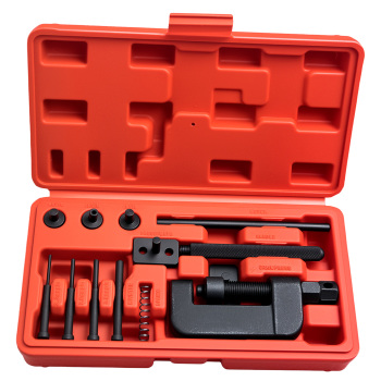 Chain Breaker Riveting Tool Cutter Cam Drive Motorcycle Link Separator 13pcs