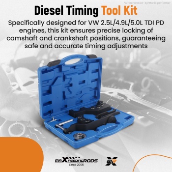 Engine Camshaft Timing Retaining Tool Kit compatible for VW TPHAETON 4.9 5.0 V10 TDI