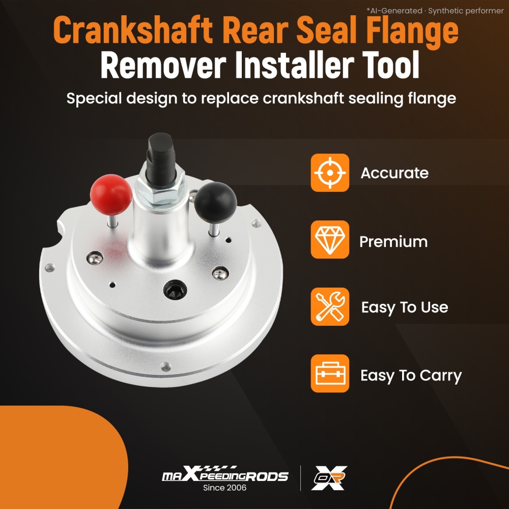 Crankshaft Rear Seal Flange Remover Installer Tool 4 Cylinder compatible for VW 1.4 1.6 16V