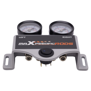 Air Helper Kit W/ Dual Gauge compatible for Mercedes Sprinter 2006-2020 RWD Single Wheel