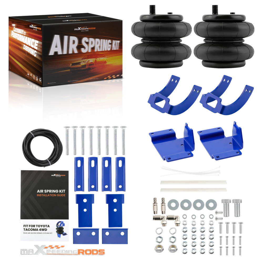Rear Air Spring Helper Kit compatible for Toyota Tacoma 4WD 2005 - 2022(Pre-Runner 2WD)