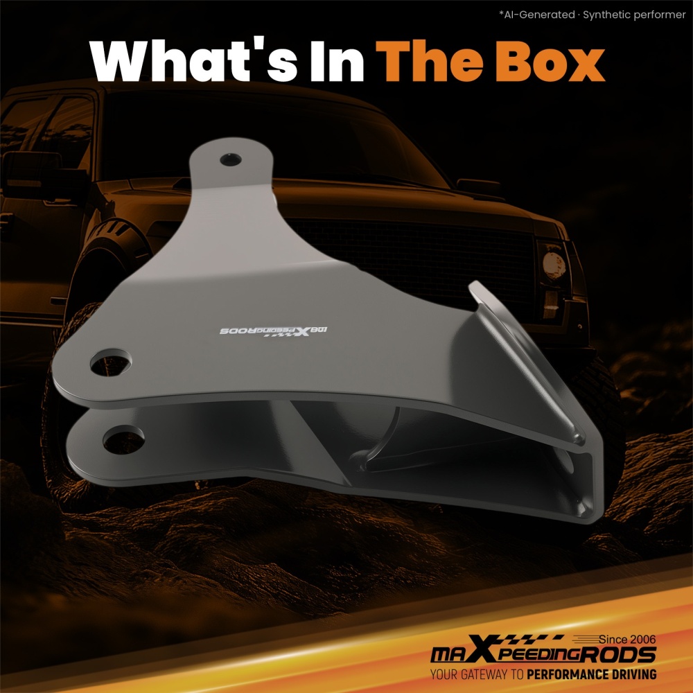 Front Track compatible for Panhard Bar Drop Bracket Set compatible for Ford F250 1999-2004 4WD W/ 6-8 Lift